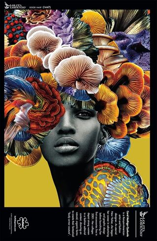 Buffalo Games - Good Hair - 1000 Piece Jigsaw Puzzle for Adults Challenging Puzzle Perfect for Game Nights - 1000 Piece Finished Size is 26.75 x 19.75 in Saudi Arabia