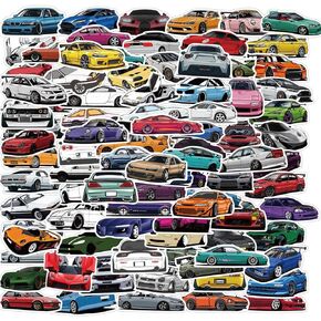 Car Stickers 100pcs Truck Cool Style Stickers Waterproof Phone Case Notebook Stickers in Kuwait