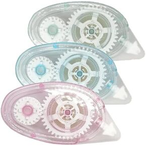 YMPEKA 3 عبوات شريط لاصق مزدوج الجوانب لشريط قصاصات الحرف اليدوية، موزع شريط لاصق دائم، بكرة شريط لاصق، لوازم سجل القصاصات للبالغين، مشاريع فنية بشريط الصور (8 مم * 10 م) in Kuwait
