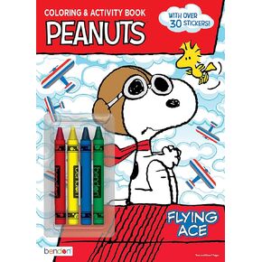 Peanuts Coloring Book with Crayons, Multicolor in Saudi Arabia