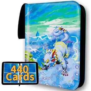 حافظة بطاقات تجارية، حافظة بطاقات ألبوم بسحاب 440 جيبًا مع دفتر بطاقات لهواة التجميع in Kuwait