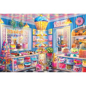 Cra-Z-Art - RoseArt - Kodak Collector - Main Street Bakery - أحجية الصور المقطوعة 2000 قطعة
