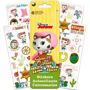 Disney Sheriff Callie Stickers Party Favors ~ 6 Sheets of Sheriff Callie Stickers with Additional Sheriff Stickers (Sheriff Callie Stickers, Party Favors) in Saudi Arabia