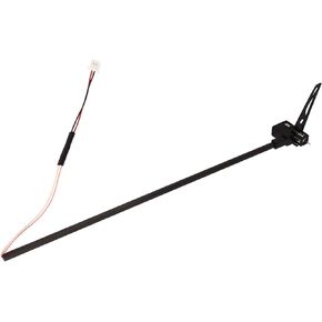 TREETDOBV Helicopter Tail Rod, Replacement Aluminum Alloy RC Helicopter Tail Motor Set, Black Durable RC Helicopter Tail Rod for XK K127.0014 WLtoys V977, XK K110, XK K110S RC Helicopter in Saudi Arabia
