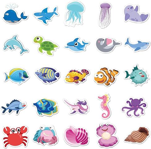 50PCS Axolotl Stickers for Kids, Water Bottles Stickers Vinyl for Girls Phone/Laptop/Luggage in Kuwait