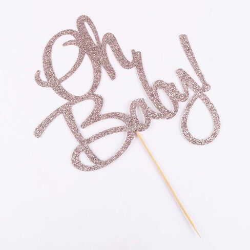 غلاف كعكة أوبيبي من أوتيبي - جليتر ذهبي وردي لحفلات استقبال المولود أو البنات in Kuwait