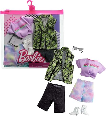 Barbie Fashion Pack with 1 Outfit & 1 Accessory Doll & 1 Each for Ken Doll, Gift for 3 to 8 Year Olds in Saudi Arabia
