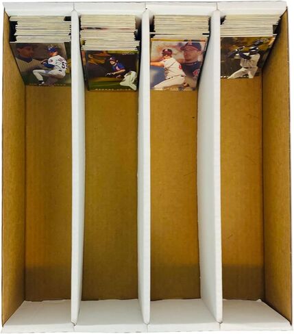 Max Pro 3200 Card Monster Box w/Full Lid | Trading Card Storage Box | Baseball Card Storage Box | Sports Card Storage Boxes, Trading Card Box, Card Storage Box - Made in the USA (10 Pack) in Kuwait