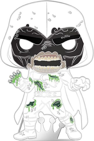 Funko Pop! Pin: Marvel Zombies: Zombie Moon Knight Glow in The Dark in Saudi Arabia
