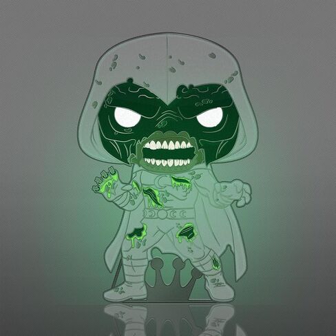 Funko Pop! Pin: Marvel Zombies: Zombie Moon Knight Glow in The Dark in Saudi Arabia
