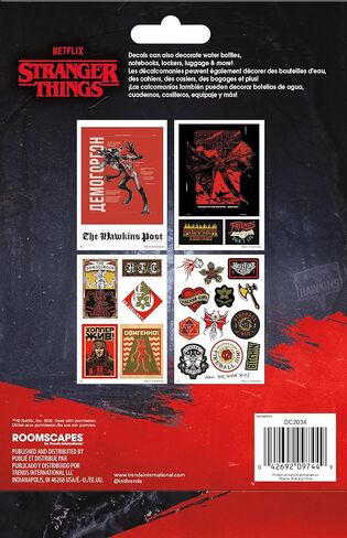 Netflix Stranger Things: Season 4 Device Decals with Foil (23-Pack) in Kuwait