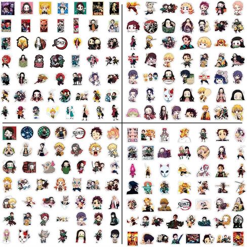 Educatgame 350 قطعة من ملصقات الرسوم المتحركة اللطيفة لزجاجات المياه، ملصقات الرسوم المتحركة Kawaii للأطفال والمراهقين والبنات من الفينيل ملصق مقاوم للماء مناسب للهاتف المحمول والكمبيوتر وزجاجة المياه وحقيبة السيارة وما إلى ذلك in Kuwait