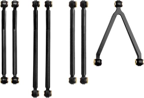 HobbyPark SCX24 Chevrolet C10 Links Set High Clearance Aluminum Steering Linkage for Axial SCX24 C10 Upgrades Replacement Parts in Saudi Arabia