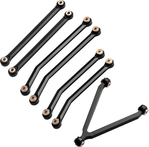 HobbyPark SCX24 Chevrolet C10 Links Set High Clearance Aluminum Steering Linkage for Axial SCX24 C10 Upgrades Replacement Parts in Saudi Arabia