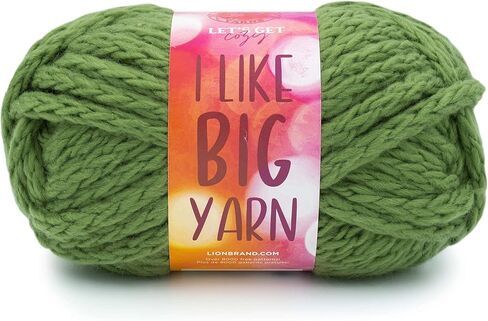 Lion Brand Yarn I Like Big Yarn, Dill in Saudi Arabia