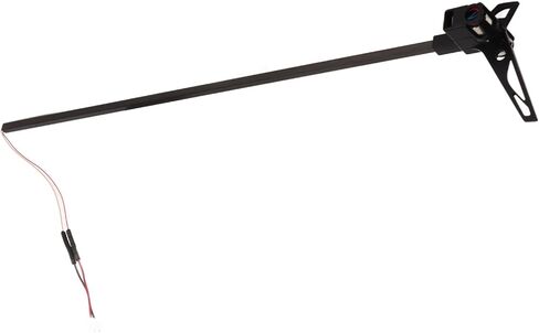 TREETDOBV Helicopter Tail Rod, Replacement Aluminum Alloy RC Helicopter Tail Motor Set, Black Durable RC Helicopter Tail Rod for XK K127.0014 WLtoys V977, XK K110, XK K110S RC Helicopter in Saudi Arabia