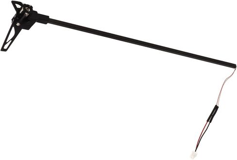 TREETDOBV Helicopter Tail Rod, Replacement Aluminum Alloy RC Helicopter Tail Motor Set, Black Durable RC Helicopter Tail Rod for XK K127.0014 WLtoys V977, XK K110, XK K110S RC Helicopter in Saudi Arabia