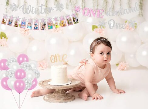 الشتاء Onederland 1st عيد ميلاد فتاة الزينة الشتاء Onederland حزب الزينة الشتاء Onederland راية كعكة القبعات العالية ندفة الثلج صورة راية بالونات لندفة الثلج الشتاء العجائب حفلة عيد ميلاد in Kuwait