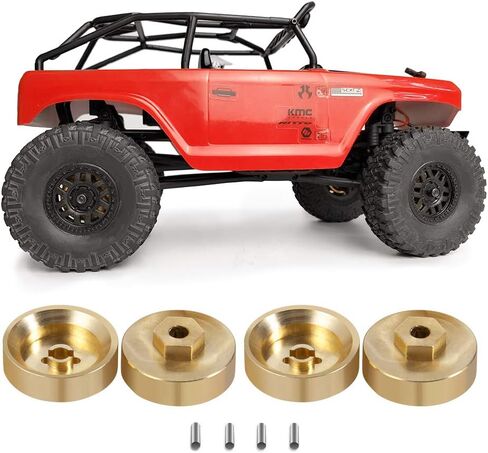 4 قطع النحاس الثقيل محول سداسي 5 مم لـ 1: 24 SCX24 AXI90081 RC الزاحفة in Kuwait