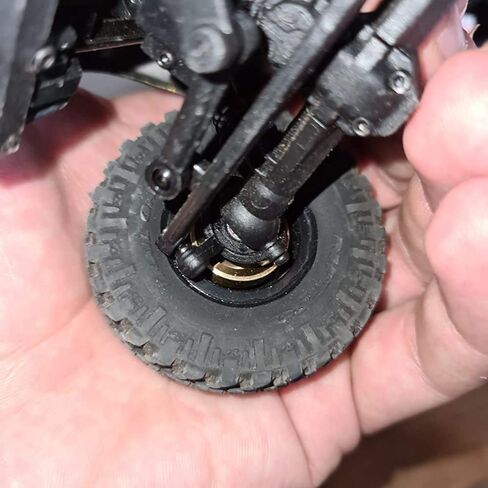 4 قطع النحاس الثقيل محول سداسي 5 مم لـ 1: 24 SCX24 AXI90081 RC الزاحفة in Kuwait