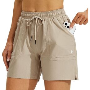 Willit Women's 5" Hiking Shorts Golf Athletic Outdoor Shorts Quick Dry Workout Summer Water Shorts with Pockets in Kuwait