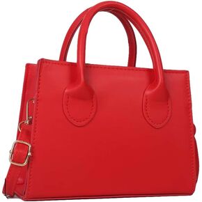 GORGLITTER Women's Small Crossbody Purse Double Handle Satchel Shoulder Bag Crossbody Square Bag Purse Handbag in Kuwait