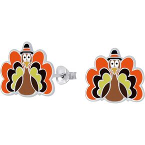 KIWI DAISY Hypoallergenic Sterling Silver Turkey Stud Earrings in Saudi Arabia
