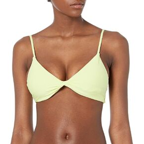 Volcom Women's Simply Seemless V Neck Swimsuit Bikini Top in Kuwait