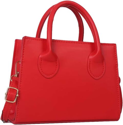 GORGLITTER Women's Small Crossbody Purse Double Handle Satchel Shoulder Bag Crossbody Square Bag Purse Handbag in Kuwait