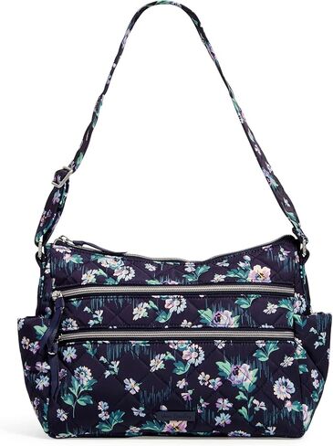 Vera Bradley Performance Twill Triple Zip Shoulder Satchel Purse in Saudi Arabia