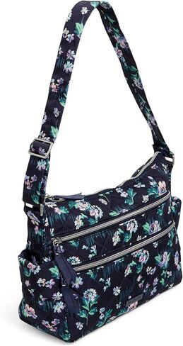 Vera Bradley Performance Twill Triple Zip Shoulder Satchel Purse in Saudi Arabia