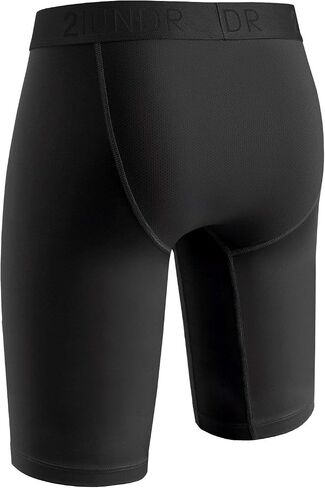 2UNDR Mens Power Shift 9" Boxer Long Leg Underwear in Kuwait