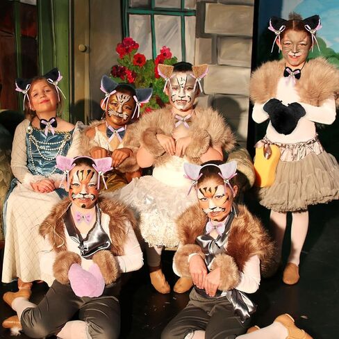 طقم زي لوليتا القوطية التنكري من يو وانت مي على شكل قطة يتكون من ذيل القط وقفازات مخالب القطة وطوق أذن القطة in Kuwait