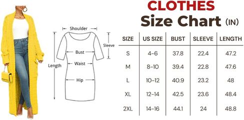 سترة نسائية من Mozgalz بأكمام طويلة ومفتوحة من الأمام سترة صوفية كاجوال منفضة ملابس خارجية مع جيوب in Kuwait