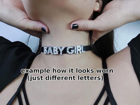 Brat Choker Necklace Cute Kawaii for Little One in Saudi Arabia