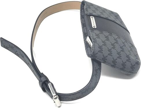 Michael Kors Women's Belt Bag, Waist Fanny Pack, Black, Large/Extra Large in Kuwait