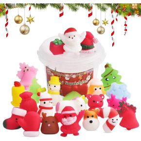 ألعاب إسفنجية لعيد الميلاد، 24 قطعة من ألعاب كاواي موتشي الإسفنجية للأطفال هدايا حفلات عيد الميلاد، ألعاب ضغط صغيرة للضغط سكويشيز ألعاب إغاثة، جوائز الفصول الدراسية، هدية عيد ميلاد، حشو حقيبة جودي in Kuwait