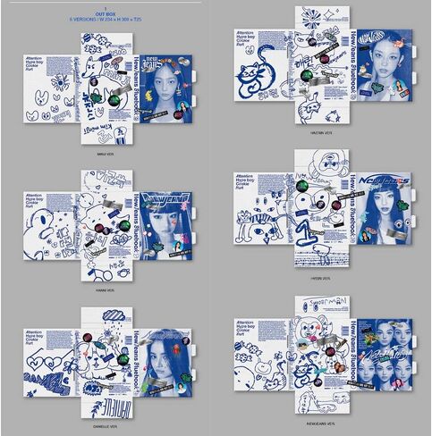 Dreamus NewJeans - ألبوم EP "New Jeans" الأول [Bluebook ver] (DANIELLE) in Saudi Arabia