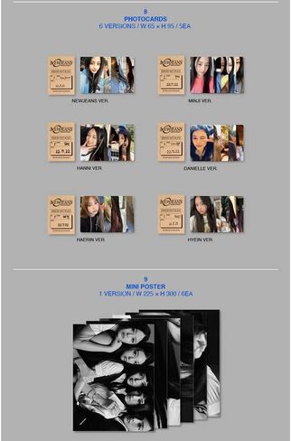 Dreamus NewJeans - ألبوم EP "New Jeans" الأول [Bluebook ver] (DANIELLE) in Saudi Arabia