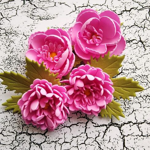 3 قطع من قوالب القطع المعدنية على شكل زهور الورد، قطع قوالب قطع أوراق زهرة الربيع والفراشة، استنسل DIY لعمل قصاصات الورق المزخرفة وصنع بطاقات القصاصات in Kuwait