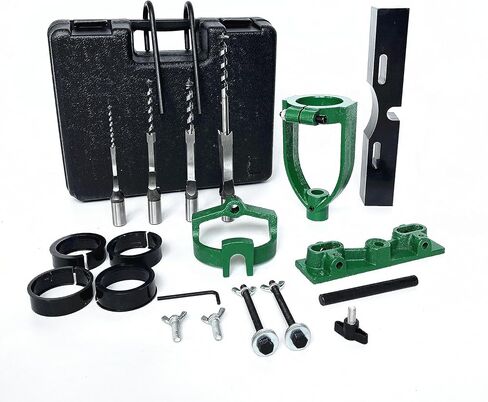 مجموعة ملحقات نقر المثقاب، 4 نماذج لثقوب مربعة، مجموعة إزميل بفتحة مربعة مجوفة لأعمال النجارة in Kuwait