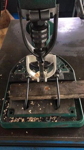 مجموعة ملحقات نقر المثقاب، 4 نماذج لثقوب مربعة، مجموعة إزميل بفتحة مربعة مجوفة لأعمال النجارة in Kuwait