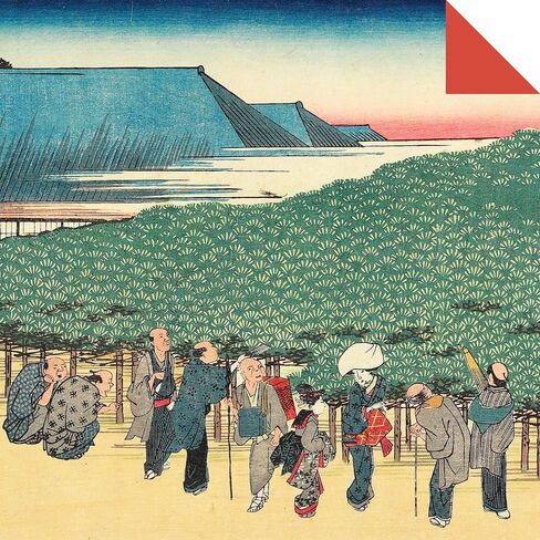 Origami Paper 200 Sheets Hiroshige Prints 6 3/4" (17 CM): Large Tuttle Origami Paper: High-Quality Double Sided Origami Sheets Printed with 12 Different Prints (Instructions for 6 Projects Included) in Saudi Arabia