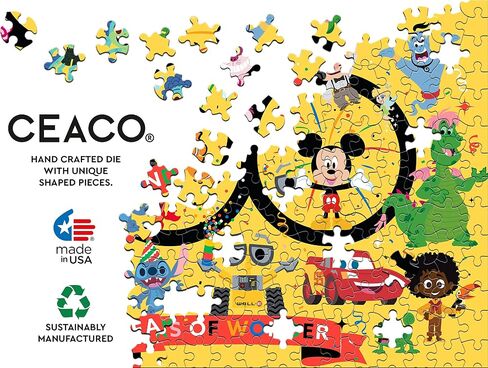 Ceaco - Disney's 100th Anniversary - 100 Years of Wonder - 300 Oversized Piece Jigsaw Puzzle in Saudi Arabia