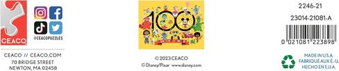Ceaco - Disney's 100th Anniversary - 100 Years of Wonder - 300 Oversized Piece Jigsaw Puzzle in Saudi Arabia
