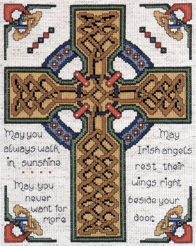 Tobin Celtic Cross Counted Cross Stitch Kit in Saudi Arabia
