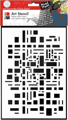 Marabu 028500001 Art Stencil A4 Bricks in Saudi Arabia