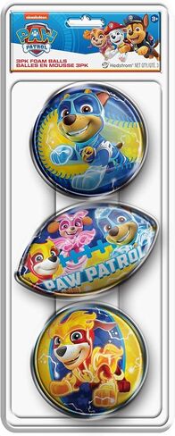 مجموعة من 3 كرات إسفنجية رياضية من هيدستروم - تصميم باو باترول 2 in Kuwait