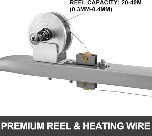 VEVOR Foam Cutter Machine 30.7x13x9.8 Inch, Hot Wire Foam Cutter Machine 0.28mm Adjustable Angle, Foam Circle Cutter Max Cutting Height 10.2inch, for Foam Carving Modeling in Saudi Arabia