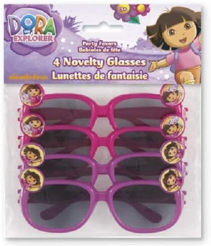 Dora and Friends Birthday Party Supplies Favor Bundle Set includes 8 Loot Bags, 10 Mini Note Books, 8 Sticker Sheets, 20 Tattoos, 8 Glasses in Saudi Arabia